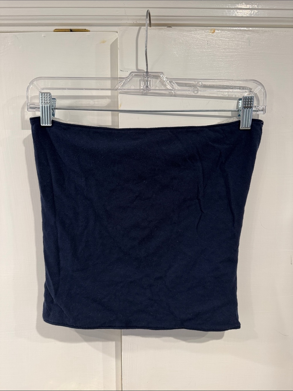 Hollister Reversable Tube Top - Navy/Grey